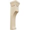 Ekena Millwork 4"W x 4"D x 14"H Recessed Groove Corbel, Rubberwood COR04X04X14RERW - alternate 1